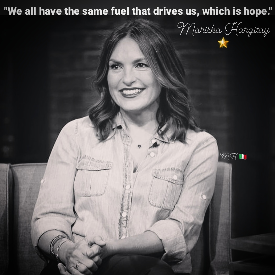 ItMariska's tweet photo. "We all have the same fuel that drives us, which is hope."
#MariskaHargitay
๐๐
Let your hopes, not your hurts, shape your future!!!!
#OliviaBenson #svu #Hero #RoleModel #HumanPerfection #Hargismile #JHF #hope https://t.co/Y472wDp1OQ