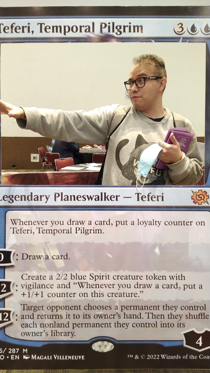 bojito's tweet photo. Aquí con el profesor. #MagicTheGathering @SeriesGathering @TolarianCollege https://t.co/QodD0RNJqY
