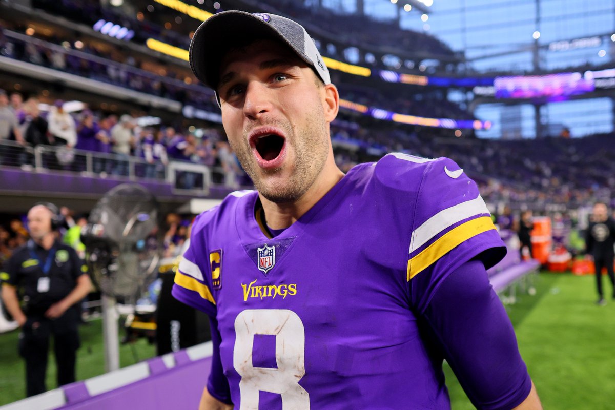 The Vikings today:

🏈 Down 33-0 with 8:22 left in 3rd quarter
🏈 Won off of game-winning FG 39-36
🏈 Completed largest comeback in NFL history
🏈 Clinched NFC North and playoff berth

YOU LIKE THAT?!