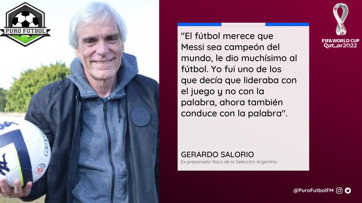 [AUDIO] Gerardo Salorio, ex preparador físico de la #SeleccionArgentina, en <a href="/purofutbolfm/">Puro Fútbol</a>

on.soundcloud.com/TeawmGPo4TxUFy…