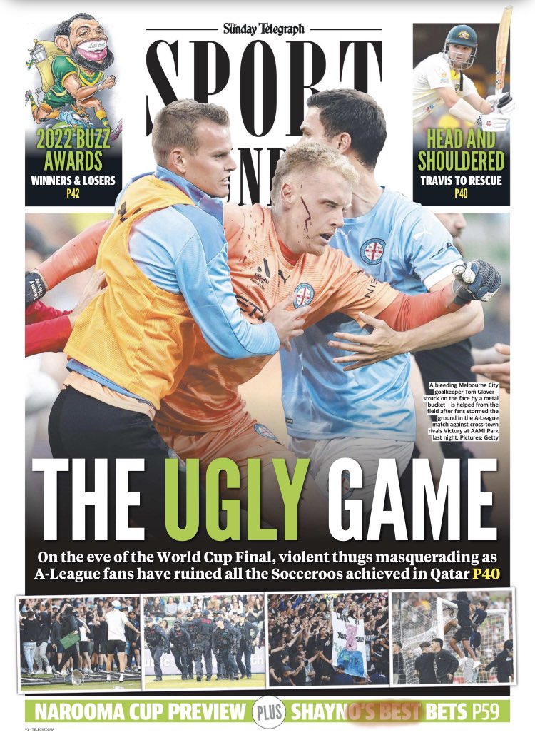 I should be saying go out and buy The Sunday Telegraph today for our great World Cup Final preview coverage. Instead, buy it or go to @telegraph_sport and try and understand what the hell happened last night: