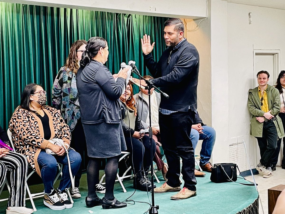 Congratulations Councilmember @hugoforcd13 on your community swearing in. With great challenges come great opportunity and we know you’re ready to work hard toward a more inclusive Los Angeles!
