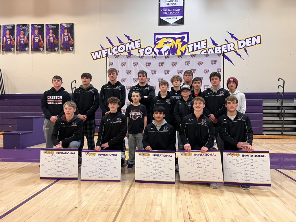 Creston Wrestling on Twitter "Panthers go to Eastern Iowa and win the