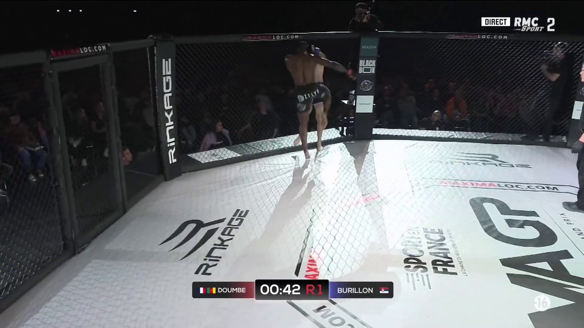 RMC Sport Combat on Twitter "💥 Cédric Doumbé s'impose par KO au