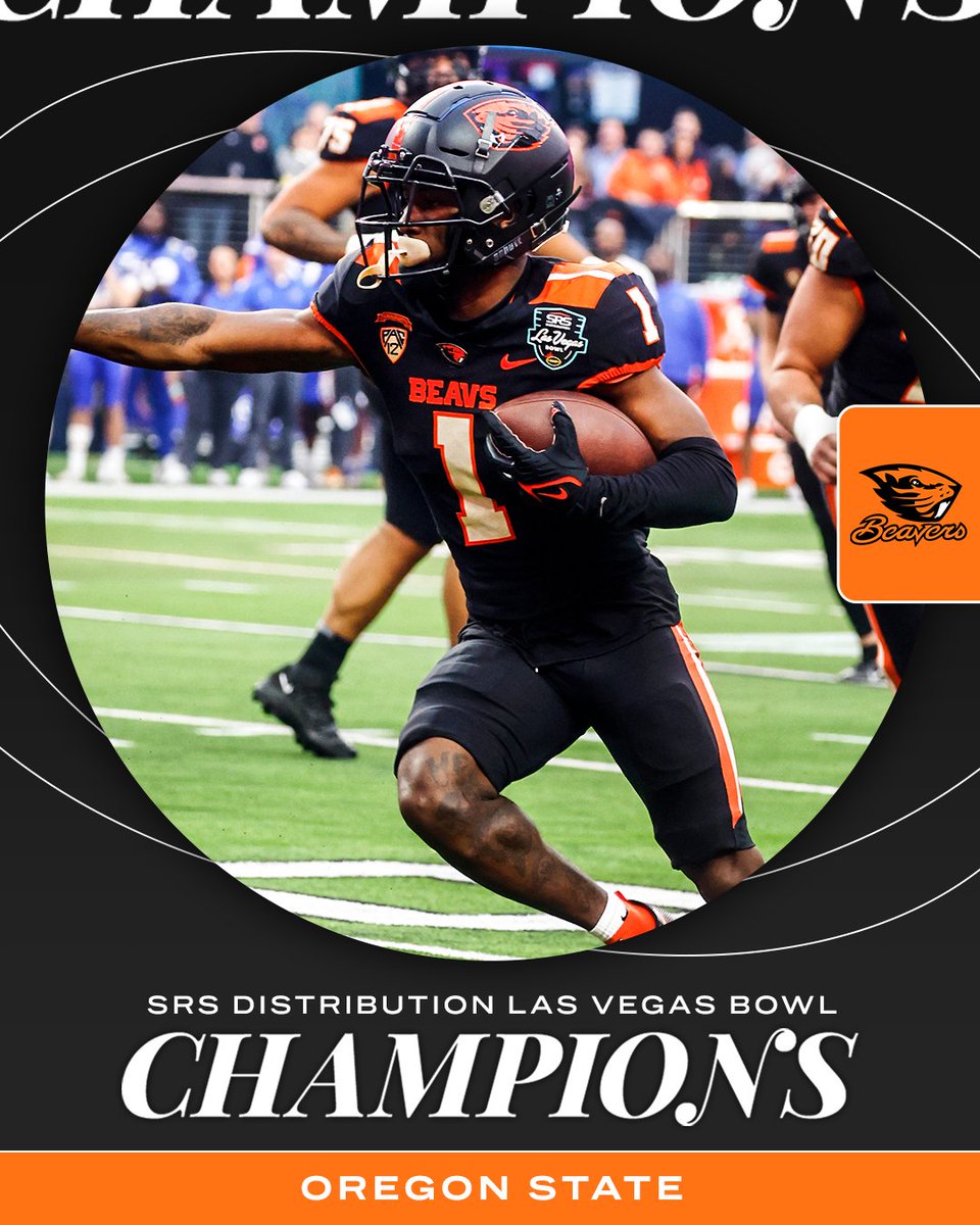 First 10-win season since 2006 ✅
First win against an SEC team in <a href="/BeaverFootball/">Oregon State Football</a> history ✅
Bowl champions ✅