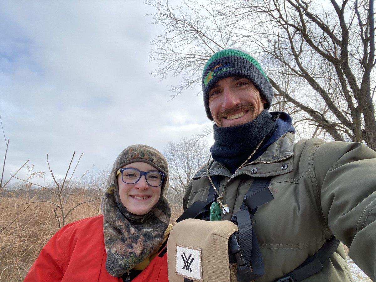 It was a chilly start to our <a href="/audubonsociety/">Audubon Society</a> #CBC season in central #Iowa, but we still had fun and found some good #birds!