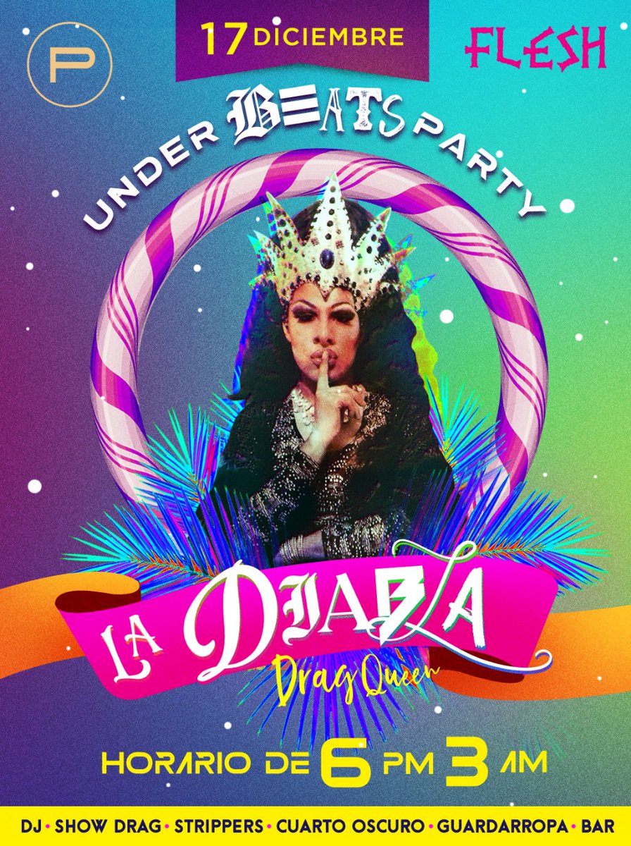 La_Diablaqueen's tweet photo. Nos vemos en @flesh_mx para nuestra fiesta de fin de año Underwear Party.
Grandes invitados y sobretodo la mejor musica a cargo de #DjDanonino
Y nuestro #GogoLeo
Te invita...
#LaDiabla https://t.co/JQlnss5t9G