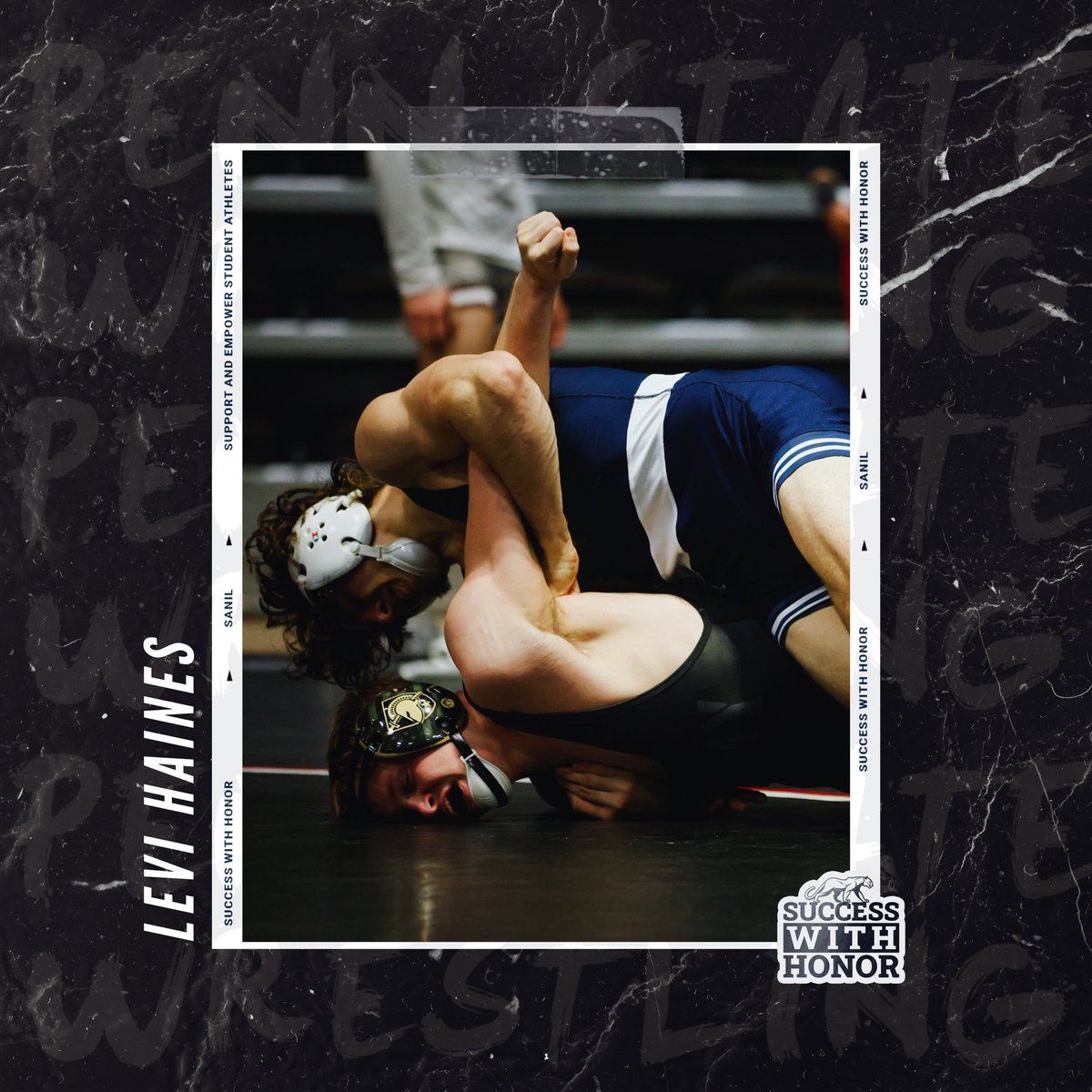 Levi Haines (@levihainespsu) on Twitter photo Having a white & blue Christmas is awesome at Penn State But a little GREEN makes it even better…especially when the <a href="/PennStateWREST/">Penn State WRESTLING</a> defending champs are competing! Support our team through a @success_w_honor monthly subscription at successwithhonor.com/subscribe/! #WeAre Having a white & blue Christmas is awesome at Penn State But a little GREEN makes it even better…especially when the <a href="/PennStateWREST/">Penn State WRESTLING</a> defending champs are competing! Support our team through a @success_w_honor monthly subscription at successwithhonor.com/subscribe/! #WeAre