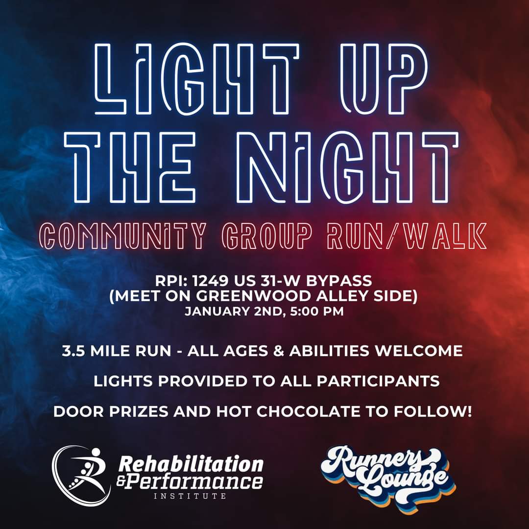 Light up 2023! On January 2nd, lace up, be bright, and run with us.

#bg262 #localmatters #runlocal #bgky #lightitup