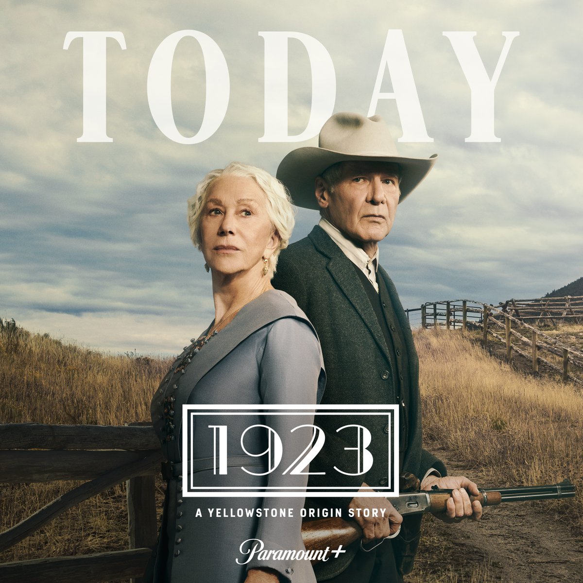 IT'S HERE! Have you watched the premiere episode of #1923TV yet? Stream it NOW, only on @ParamountPlus.