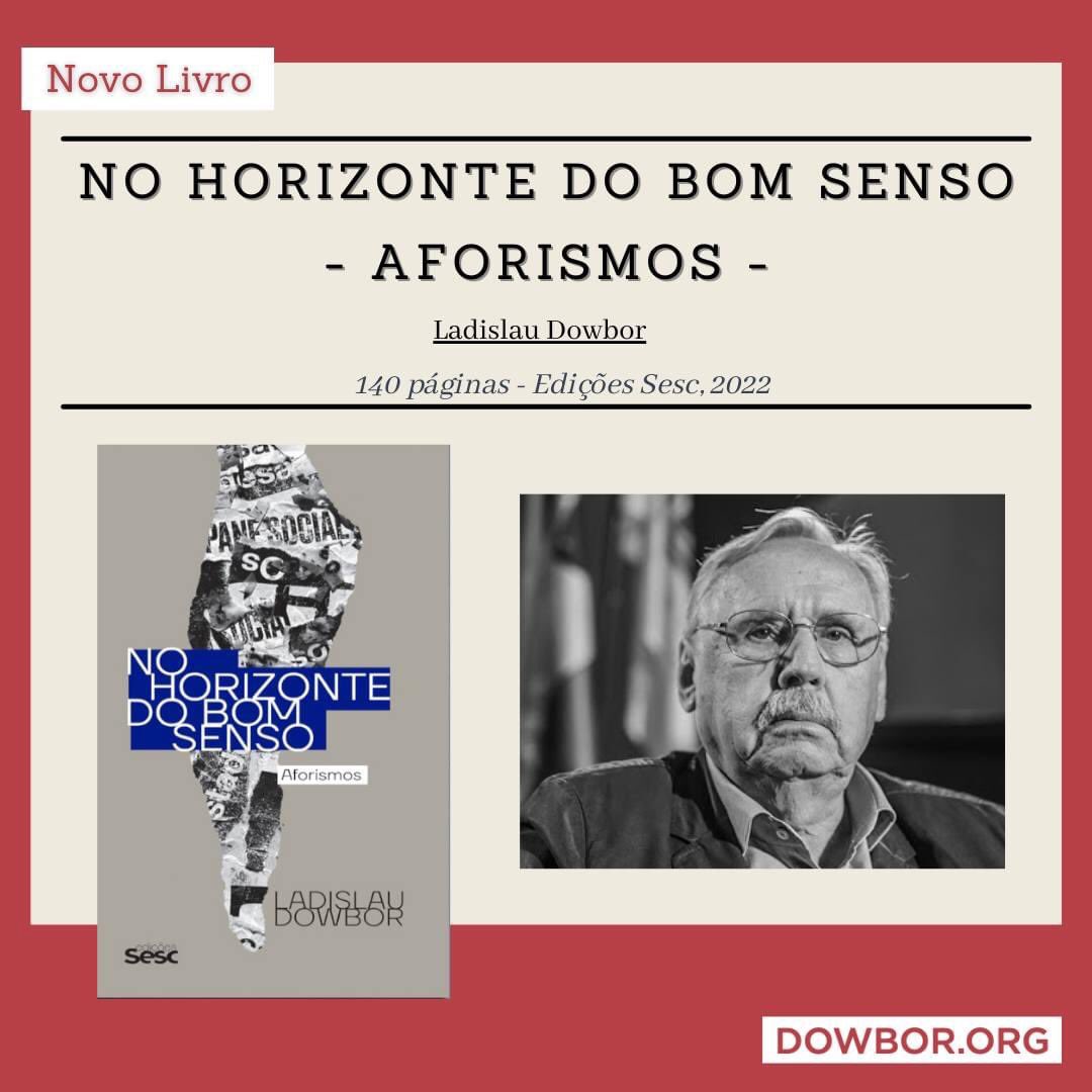 NucleoMemoria's tweet photo. Novo livro de Ladislau Dowbor. disponível na íntegra pra download gratuito e disponível para compra em forma física, tudo no site: https://t.co/KMztmWwldE 
Neste livro, em vez de um compêndio, vêm pensamentos, aforismos, a realidade que vejo condensada em frases simples e diretas https://t.co/5ACXn04jCe