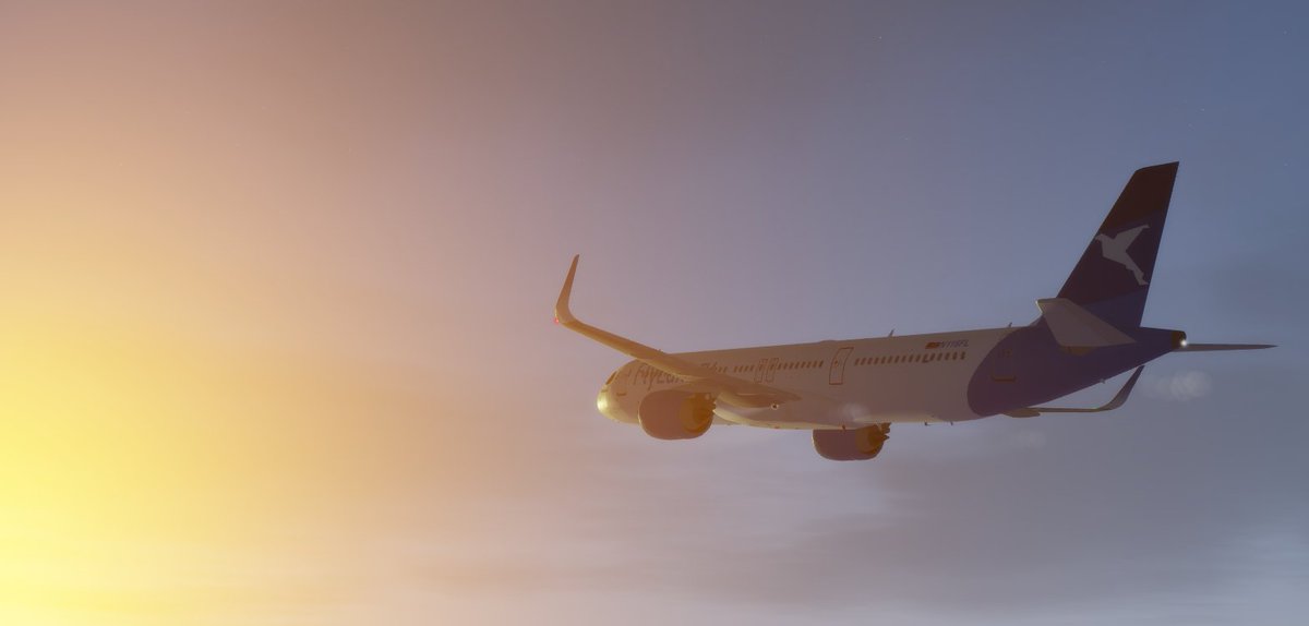 iflyFlyLuxury's tweet photo. FL1202 - Airbus A321neo Inaugural

thanks for coming to our amazing A321neo inaugural. we like to thank our staff team, our developers, @avizxrt for the A21N overhead bins, and Yokai for the A21N. 

#RoAviation #Roblox https://t.co/TpixxtyySO