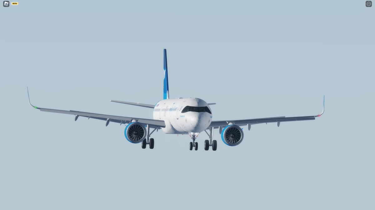 iflyFlyLuxury's tweet photo. FL1202 - Airbus A321neo Inaugural

thanks for coming to our amazing A321neo inaugural. we like to thank our staff team, our developers, @avizxrt for the A21N overhead bins, and Yokai for the A21N. 

#RoAviation #Roblox https://t.co/TpixxtyySO