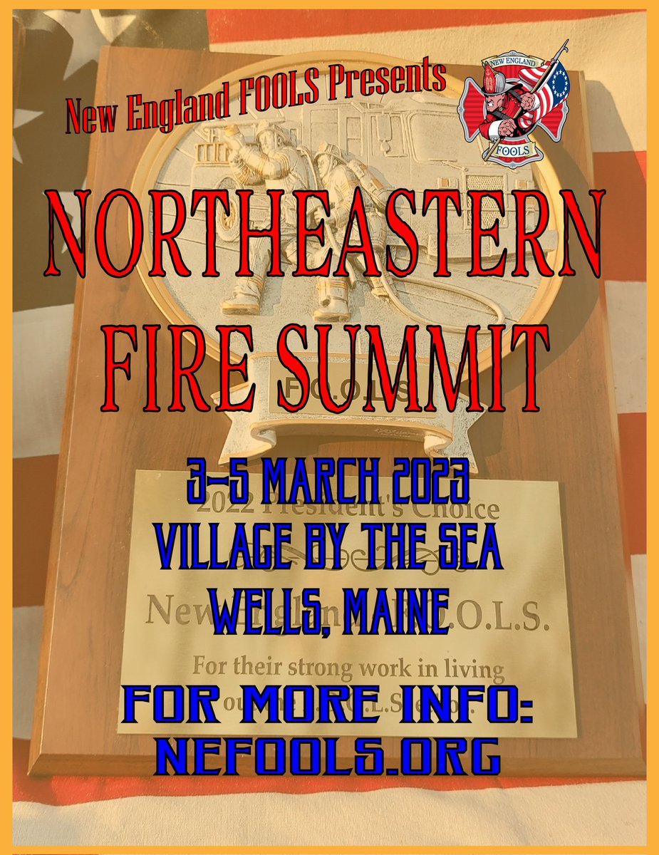 NewEnglandFOOLS's tweet image. A Little Sneak Peek At @NewEnglandFOOLS Northeastern Fire Summit Line-up.  Not Ready To Name Names Quite Yet, But We'll Give You An Idea Of Where They're Coming From.  A None-too-shabby Pedigree If We Do Say So Ourselves. @OnSceneTraining @national_fire @ten3driscoll @FOOLS_Intl