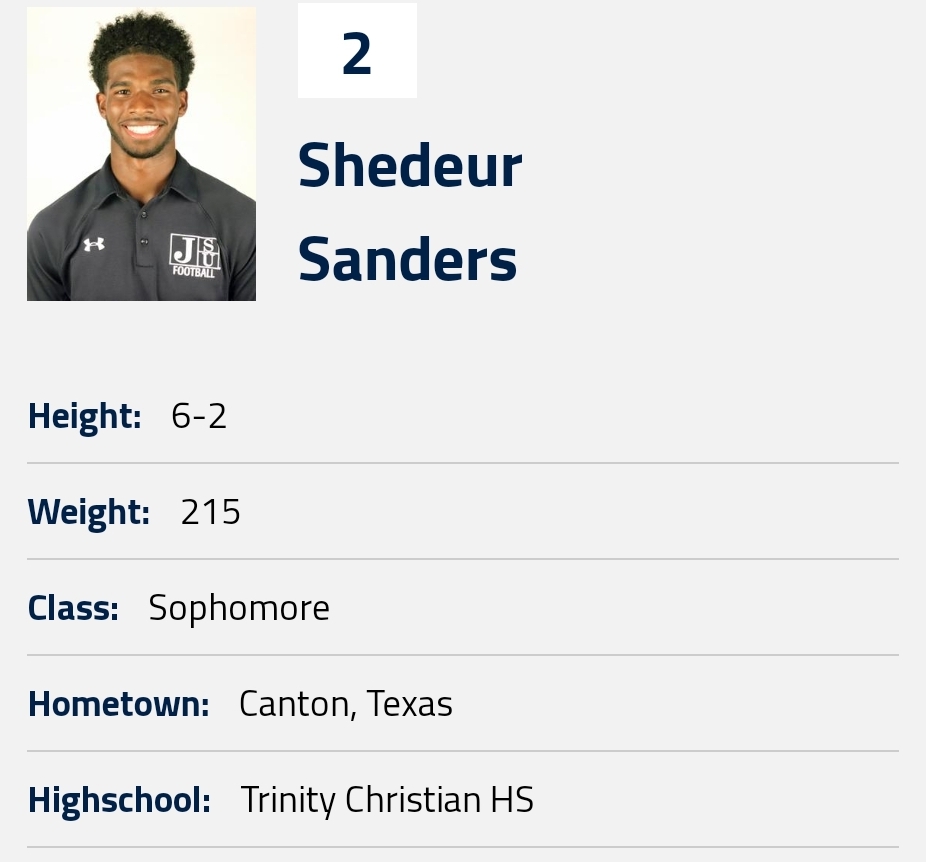FarrellPortal on Twitter "Jackson State QB Shedeur Sanders has officially entered the transfer