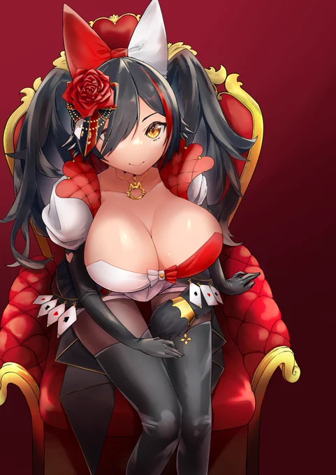 Queen of Heartsみぉーん #みおーん絵 