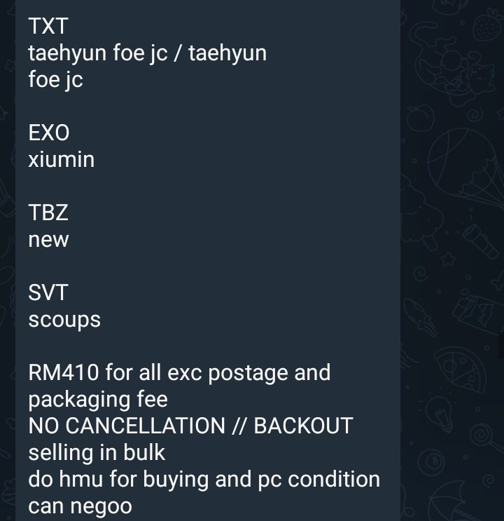 jen0ooolee's tweet photo. WTS LFB WTB WTT 
#pasarNCT #pasarBts #pasarENHYPEN #pasartxt #pasartheboyz #pasarexomy #pasarseventeenmy 
RM410 FOR ALL EXC POS &amp; FEES CAN NEGO 
selling in bulk or prio tie 
do hmu for buying
tags : jaehyun taeyong jeno renjun haechan chenle jungkook jay cukpi scoups new taehyun https://t.co/6DUB8MukHs
