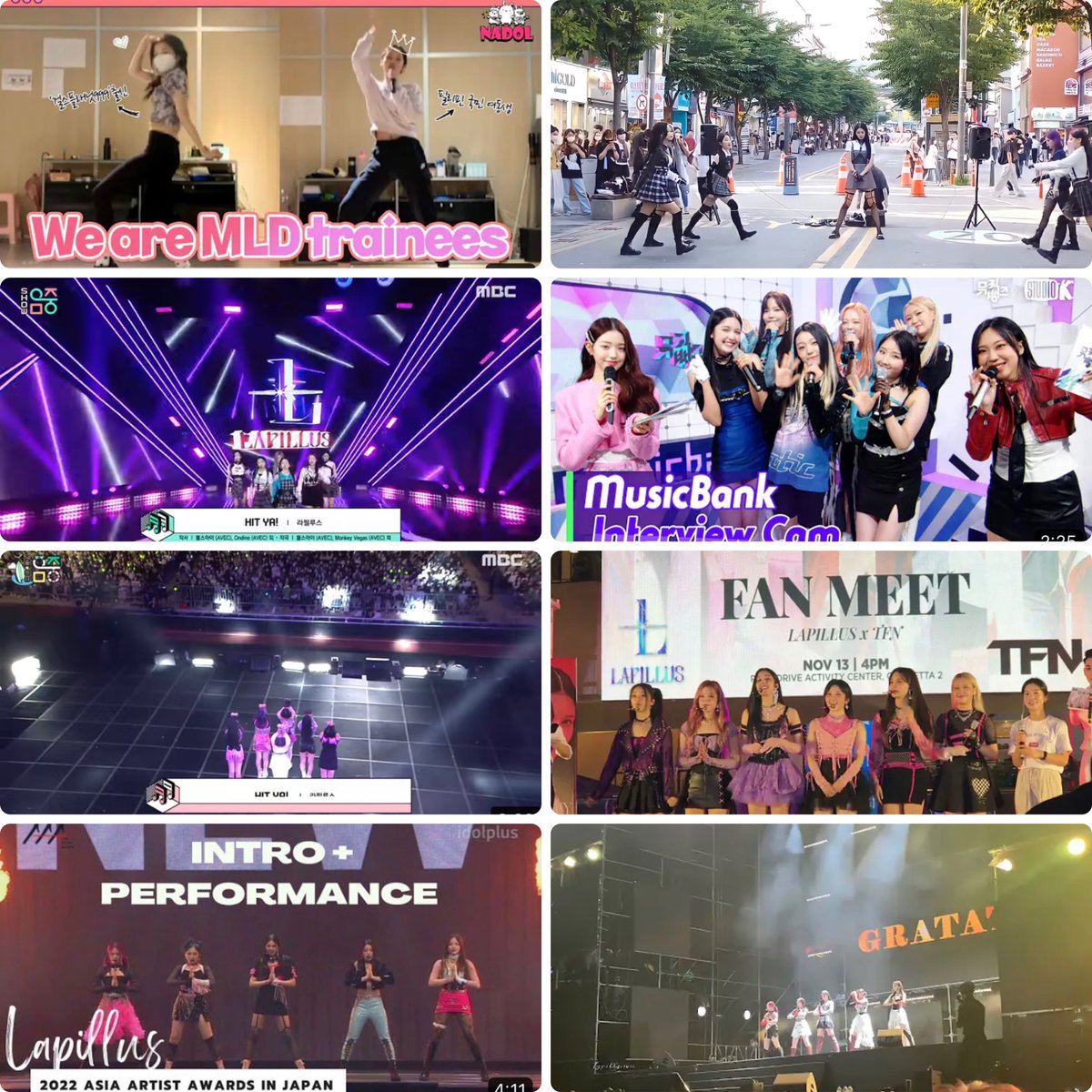 periwinkle1207's tweet photo. Gurls! From ‘we are mld trainees’ to street, countless music shows, festivals, guestings and now going places performing for your international fans.. whew! Rookie award is very much deserved!!!🔥Nakakaproud kayo!🫶💕

#Lapillus
@offclLapillus @Lapillus_twt https://t.co/o0xUyfulJ0