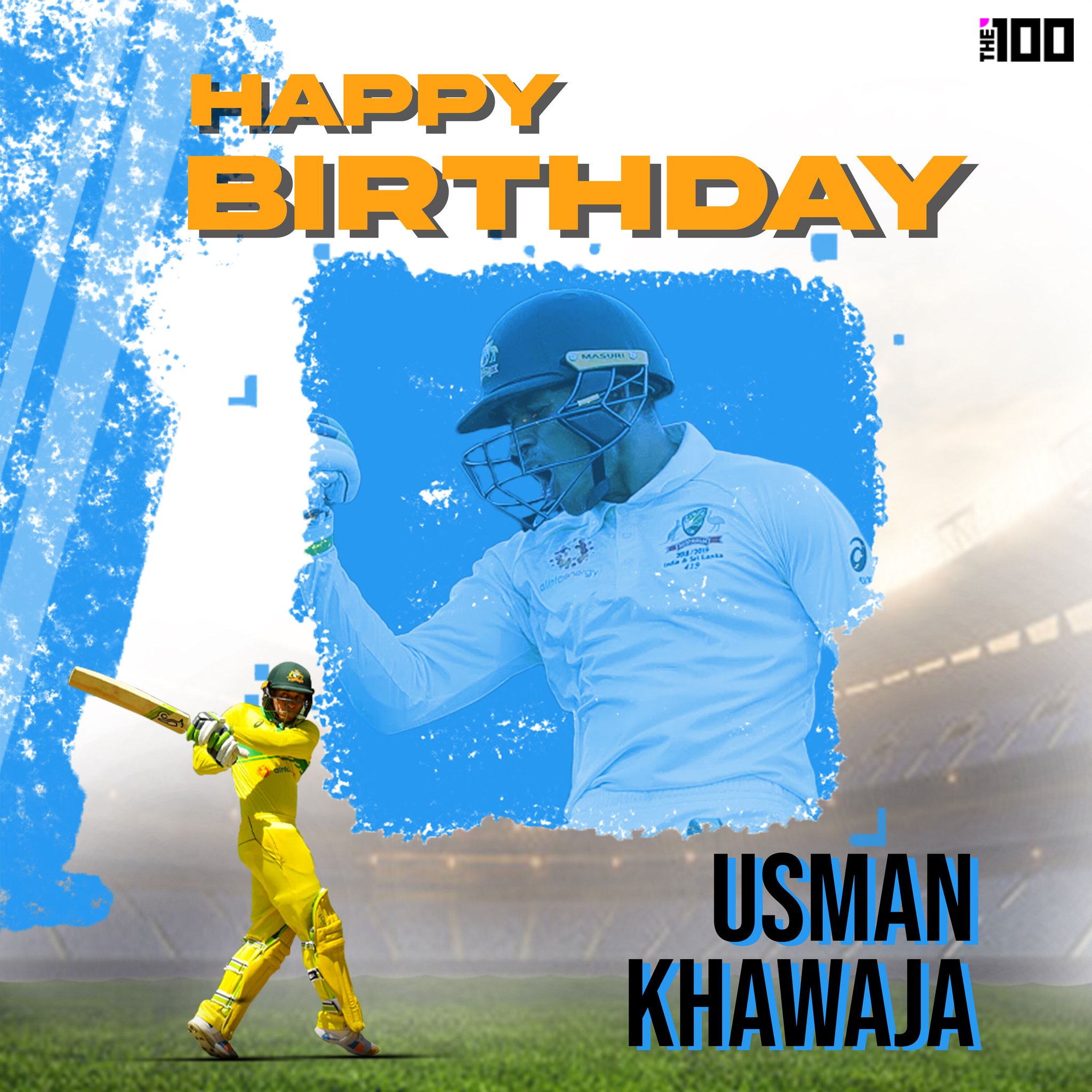 Happy Birthday to the Mercural Batsman -- Usman Khawaja 