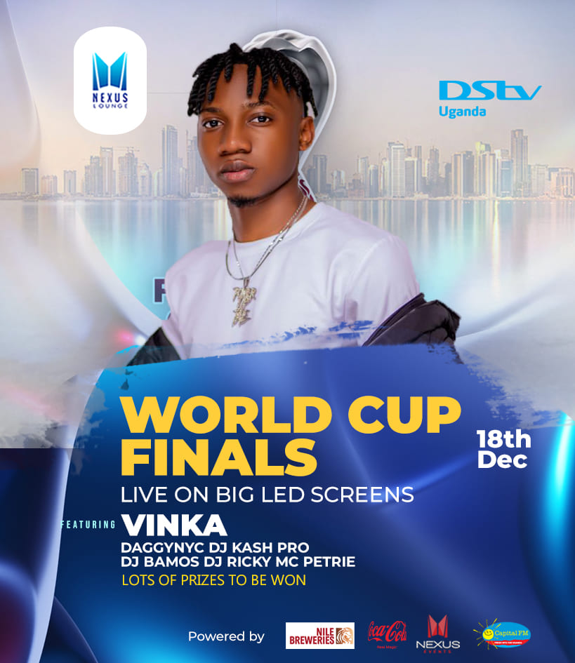 shalovettee's tweet photo. We can't afford to watch World cup finals from home right? I mean we gotta shout to the highest and then celebrate after. 
Nexus lounge najjera elese party 👯💃 good DJs, beer discounts and big bummed Vinka with us
#WCFinalWatchParty https://t.co/d4e3Q8Jocn