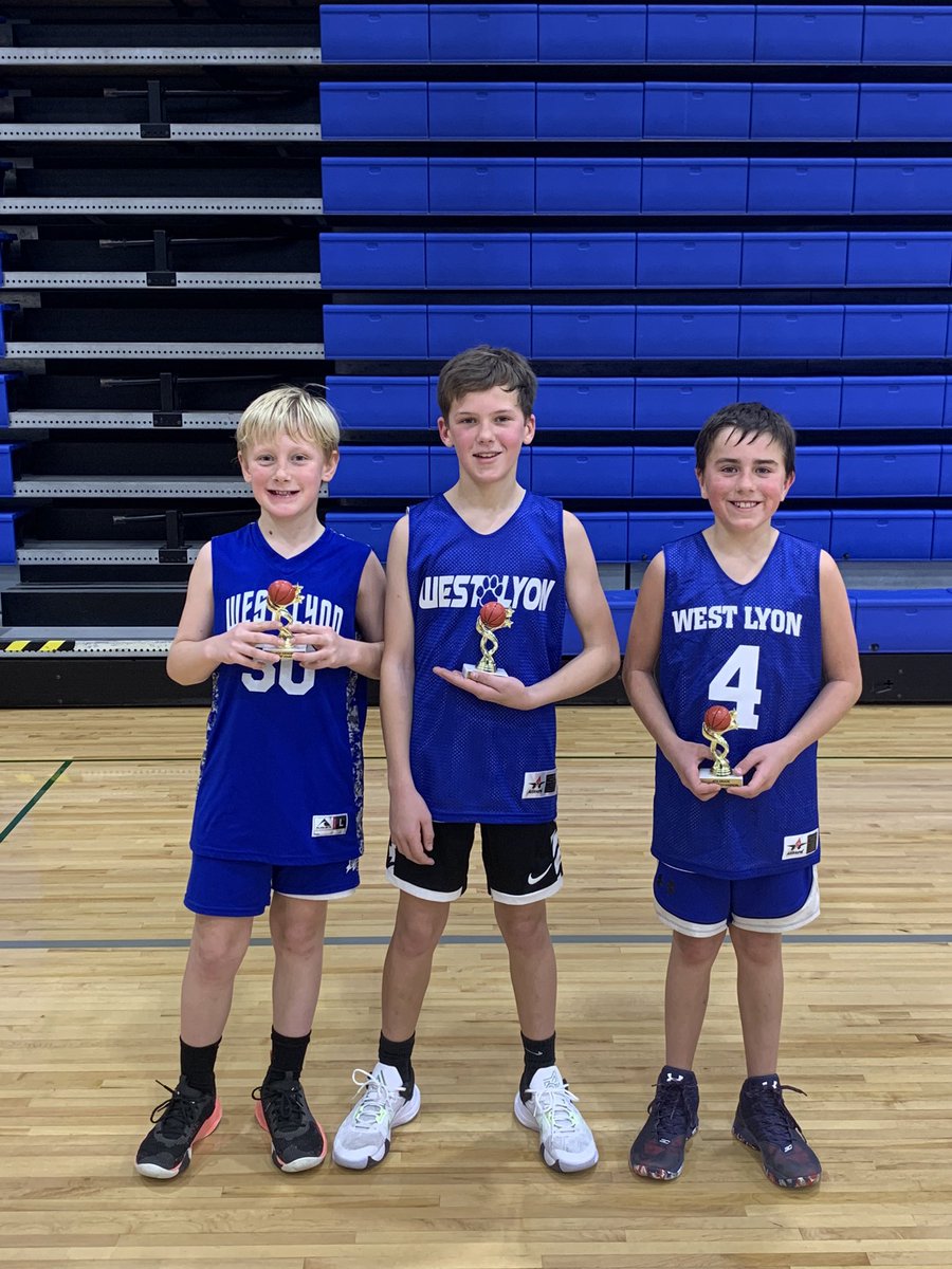 Congrats to our WL youth camp Hot Shot Champs! Winslow Kerkvliet, Trevor McKenney, and Jaman Wurgler