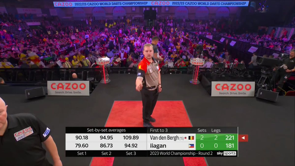 PDC Darts on Twitter "WHAT A WAY TO WIN IT! 🇧🇪 Dimitri Van den Bergh