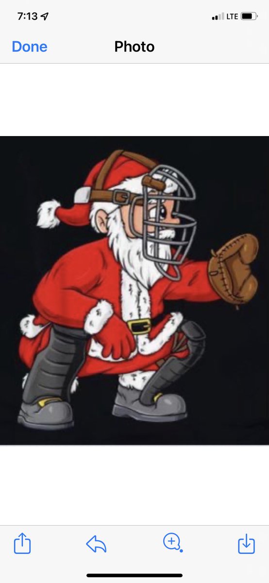 Hey, Santa isn’t on one knee!  Just saying. Merry Christmas