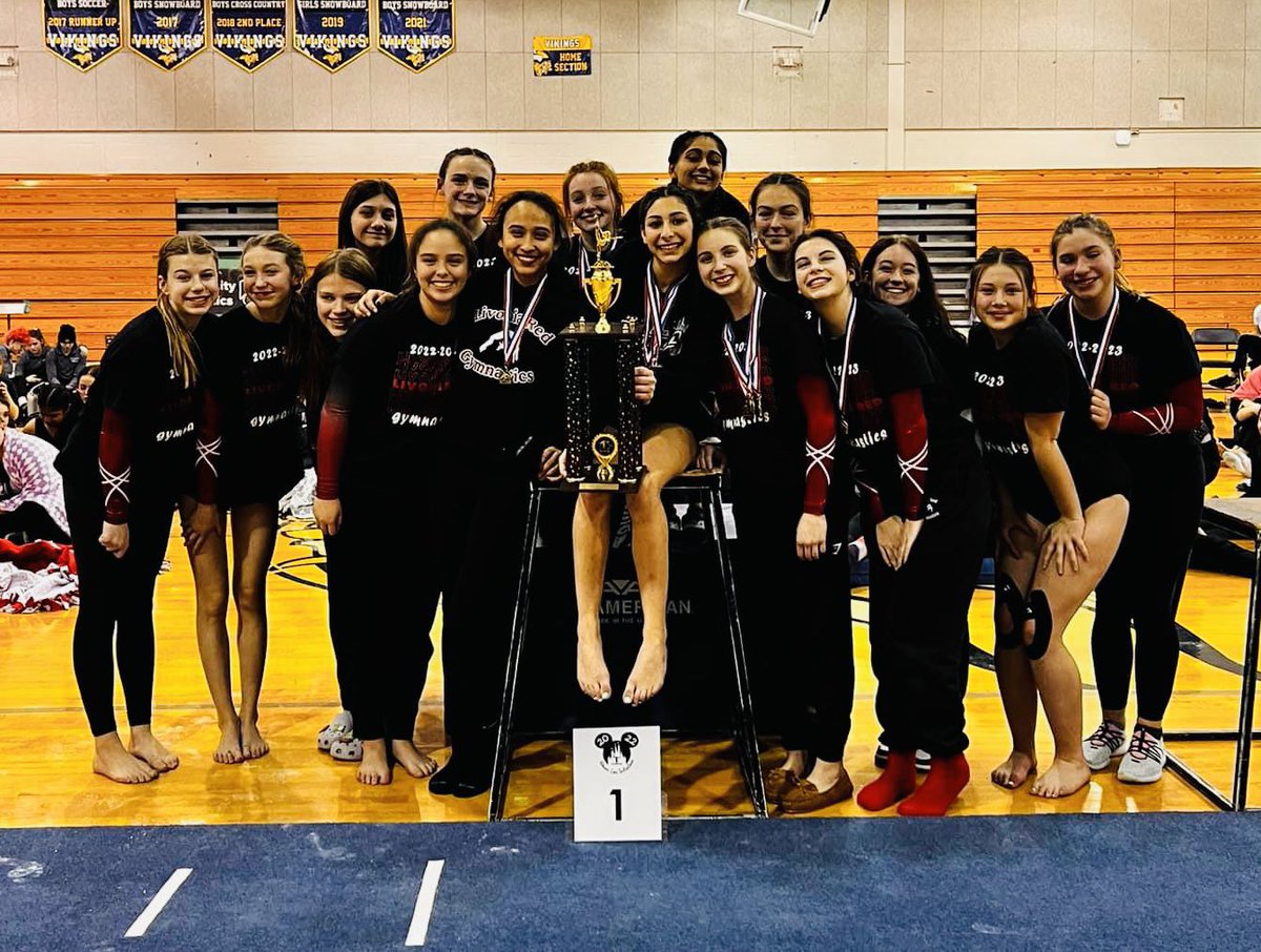 RedGymnastics's tweet photo. Back To Back Walled Lake Invitational Champions!!🤸🏽‍♀️🤸#livoniapride #patriots #chargers @FranklinMADE_AD @Churchillgames @KLAASports @folsombrandonj https://t.co/aq8wG9gn0t