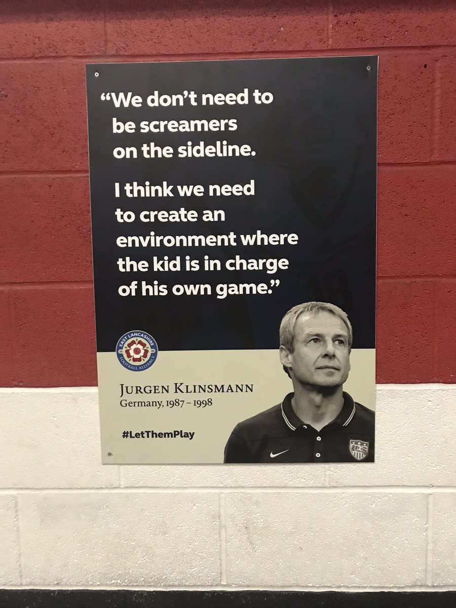 I can’t recall where i came across these originally but sharing these frequently with every parent in your club MAY lead to improved sideline behavior?