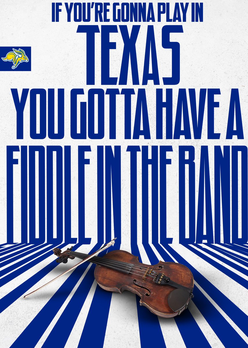 You know what they say about playing in Texas.

#GoJacks🐰🏈