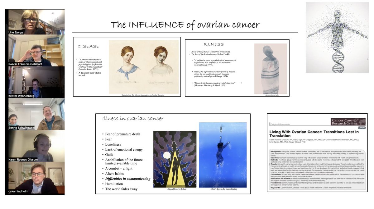 Monthly seminar: 
Karen Gissum focused on the patient perspective - Brilliant intro and good discussions. #ovariancancer <a href="/bennos/">Benno Schwikowski</a> <a href="/AnnaVaharautio/">Anna Vähärautio</a> <a href="/WennerbergLab/">Wennerberg Lab</a> 
<a href="/Gynkreft/">Gynkreftforeningen</a> <a href="/reachoutinova/">reachoutinova</a> <a href="/PrecosL/">PrecOS Lab</a>
<a href="/haukeland_no/">Haukeland</a> <a href="/forskningsradet/">Norges forskningsråd</a> <a href="/SanitetKvinnene/">Sanitetskvinnene</a> 
@medofak_uib
<a href="/DrLB/">Line Bjørge</a> @strandroger