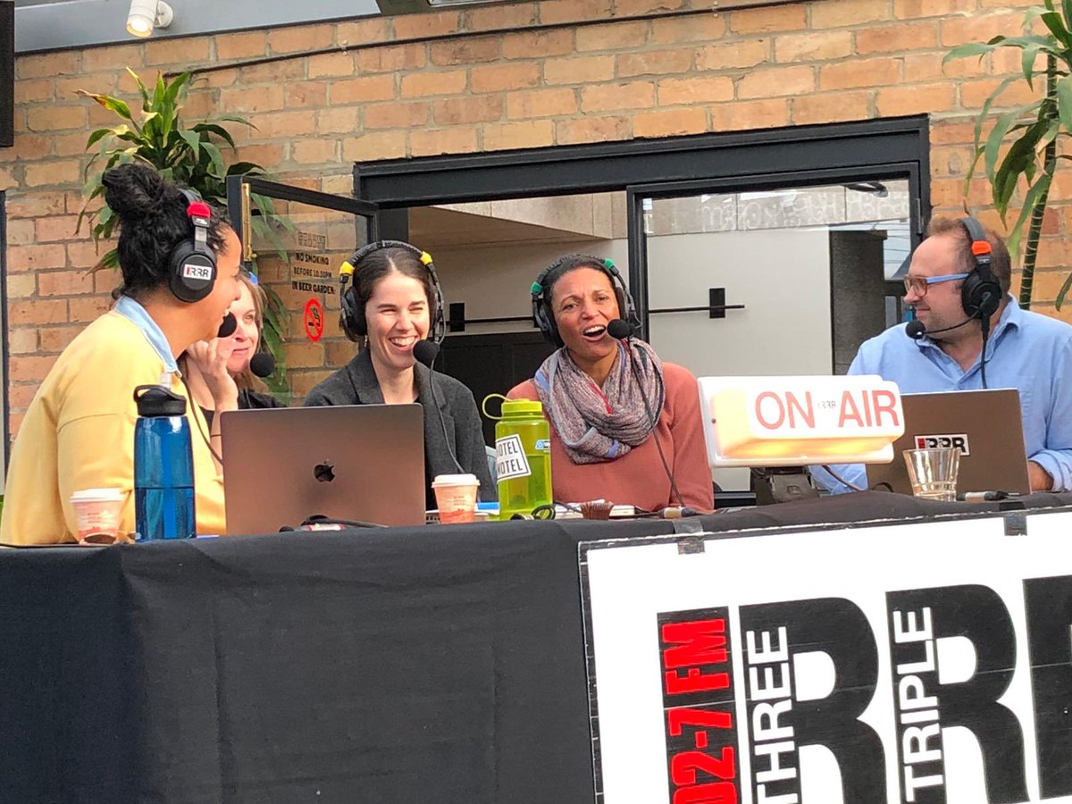 danielcburt's tweet photo. The Outside Broadcast live at the Corner Hotel capped off a huge year on @Breakfasters as we gradually welcomed guests back in the @3RRRFM studio.

Listen back to a small sample of faves: https://t.co/5rC9Sy12fX
