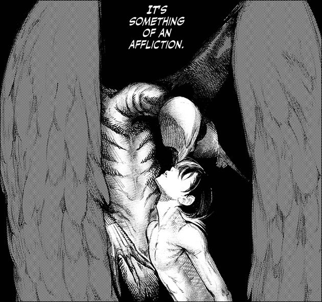 jpedrosouzza550's tweet photo. Do mesmo criador de tokyo ghoul, onde o protagonista se transforma simplesmente em um urubu ;)
manga: choujin-x https://t.co/bNIGXZKdh0