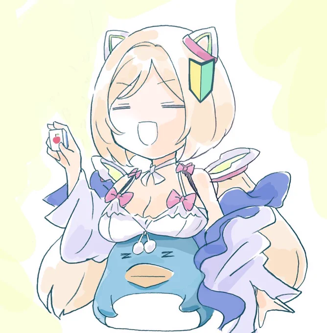 今日も1日がんばローゼ【本日19:00】雀荘ホロくらぶ杯開催#なにか過去絵貼って挨拶する 
