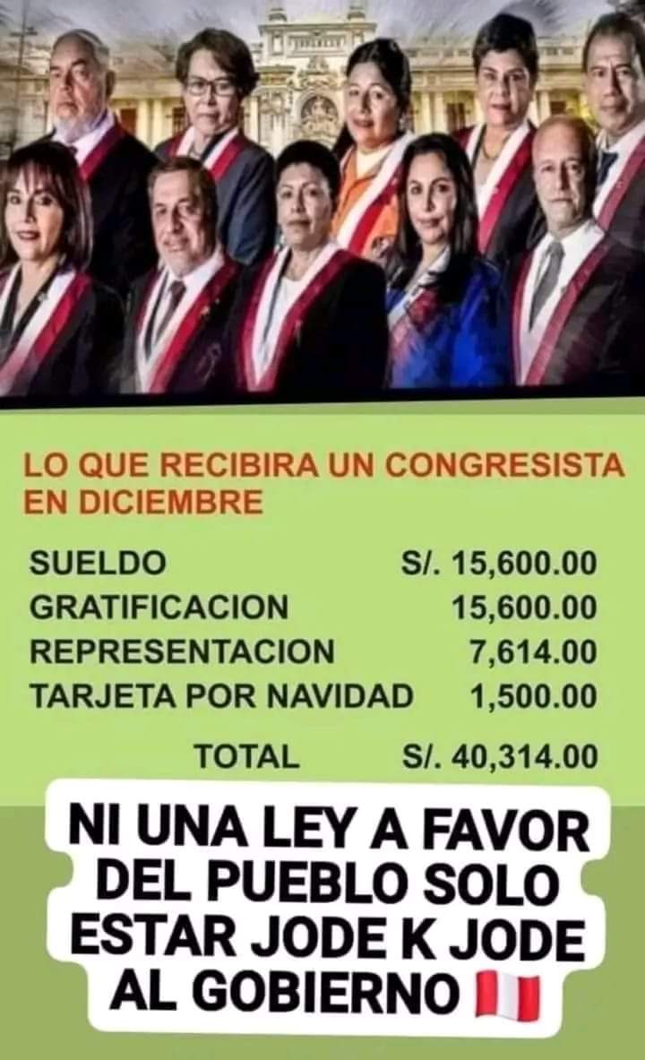 Jessica30387272's tweet photo. @acostamarjori14 Que desgraciados, estos sinvergüenza congresistas y Dina son los culpables de qué está pasando mi país.. https://t.co/tXZChAQBUm
