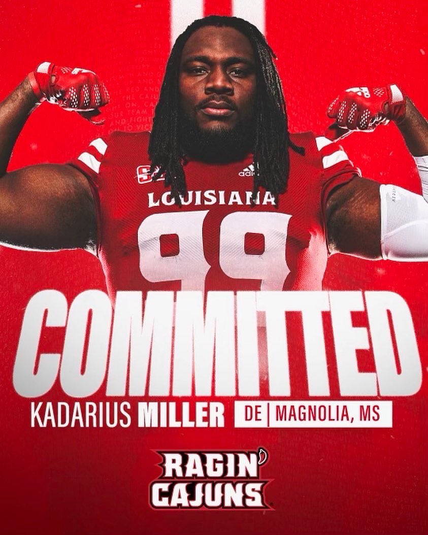 MillerKadarius's tweet photo. 🤫🫠@CoLinFootball @coachgordon1 @JuCoFootballACE @CoachDavisCLCC #UniversityOfLouisianaAtLafayette https://t.co/UAL0HZJHTR