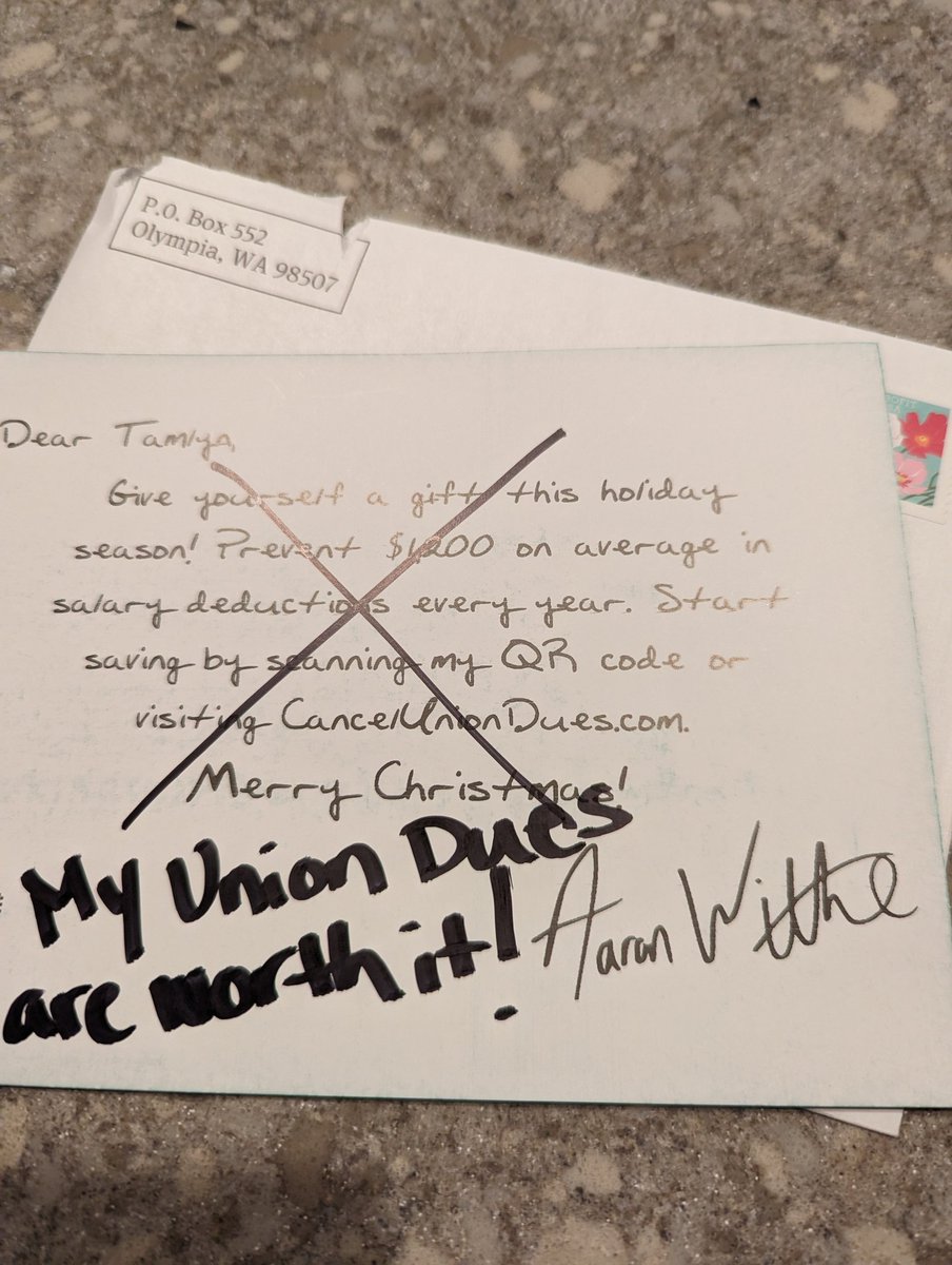 MckTam's tweet photo. @optouttoday @FreedomFdtn STOP sending me any correspondence.Funny you don't have an OPTout from your propaganda. I am a proud union member &amp; organizer #IamNCETA #WeAreCTA https://t.co/gODi6abZBX