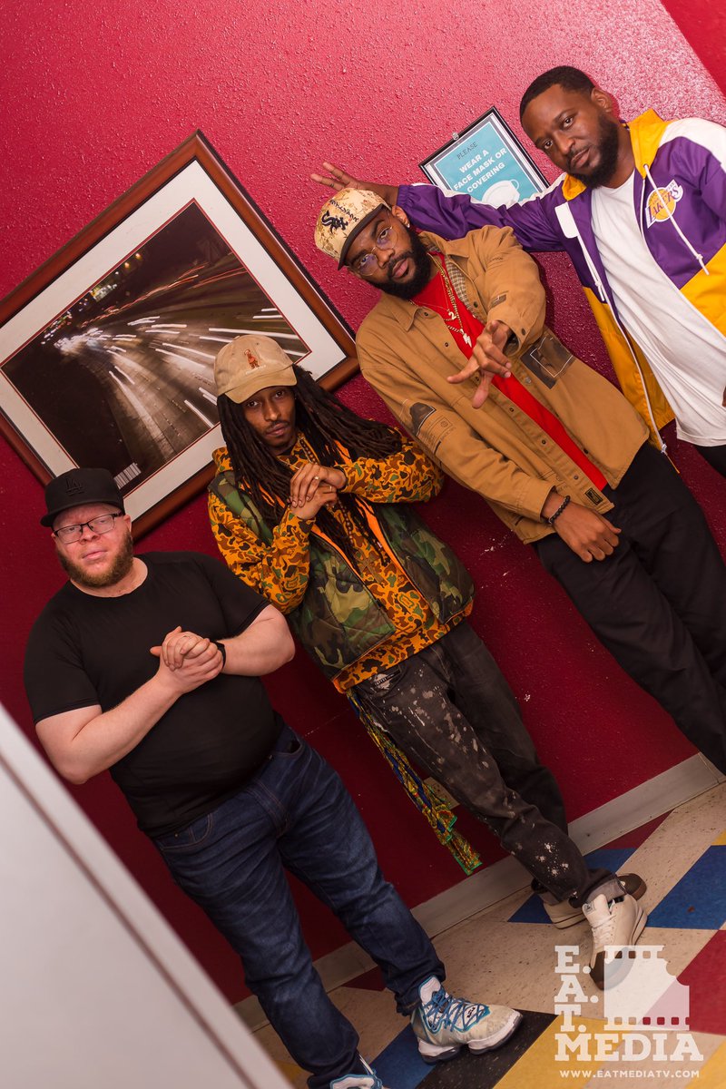 EATMediaTv's tweet photo. @QualityDPod set photos for episode 9 airing tomorrow featuring special guest @VidaminC . @QOQStudios @222Prestige @VidaminC @EATMediaTv @JayGifted https://t.co/FVMdlRdyrA