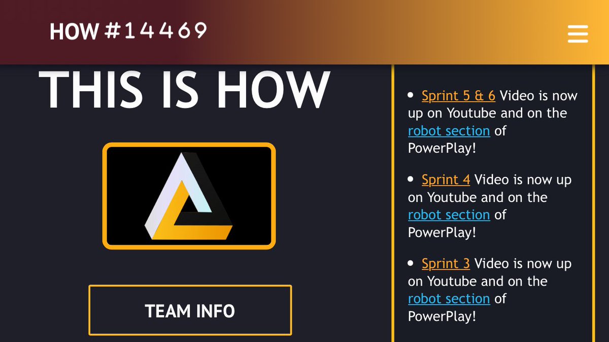 HowRobotics's tweet image. It’s been something in the making for awhile but our team website is finally live on Firebase!!

Visit us on howrobotics.firebaseapp.com
-
-
#ftc #FTC #powerplay #POWERPLAY #robot #robots #robotics #fy #FYP #foryou #foryoupage #Website