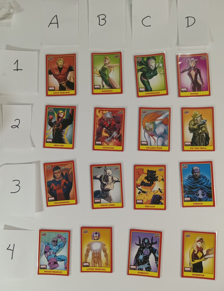 greencircleyall's tweet photo. It's a #stacksaleyall! 

$.20 each. Comment with letter/number of cards to claim. See pinned tweet for shipping deets.

#tradingcards #thehobby #stacksale #mcu #marvelcards https://t.co/3OT0sC8Jpf