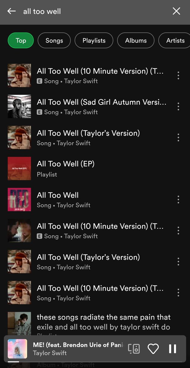 I'm listening to the best Taylor Swift song