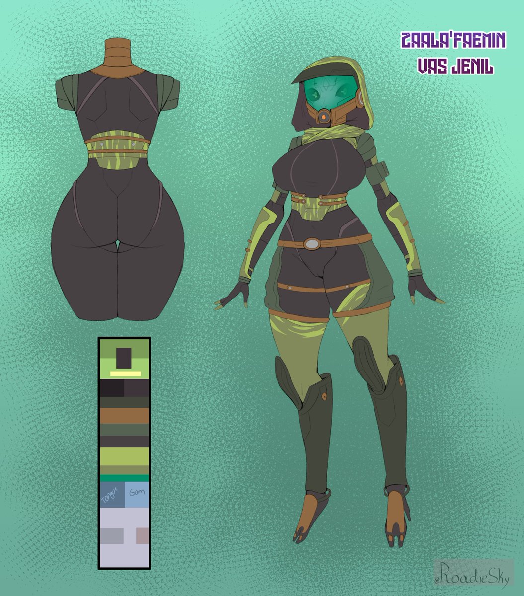 NovaNSFW 🔞 on Twitter "RT RoadieSky Decided to make quarian babe a