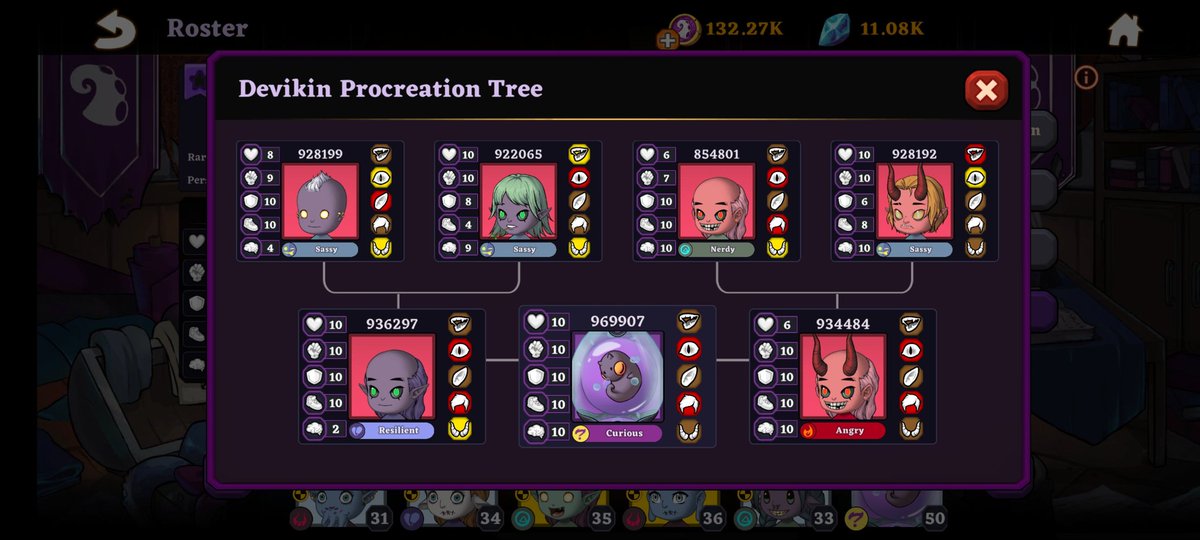 sammykingsworld's tweet photo. Welcome to the family โค๏ธ ๐ @devikins_game @snsjr #eldritch #procreation #nft #imakethislookgood #moretocome https://t.co/OdSahY3J2R