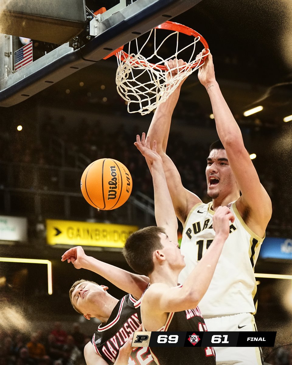 💥💥💥💥💥 FINAL

Gonna get everyone's best shot. Made the big plays late on both ends again -- 15 of last 16 free throws to ice it away. 

Edey with 29 points and 15 rebounds.
