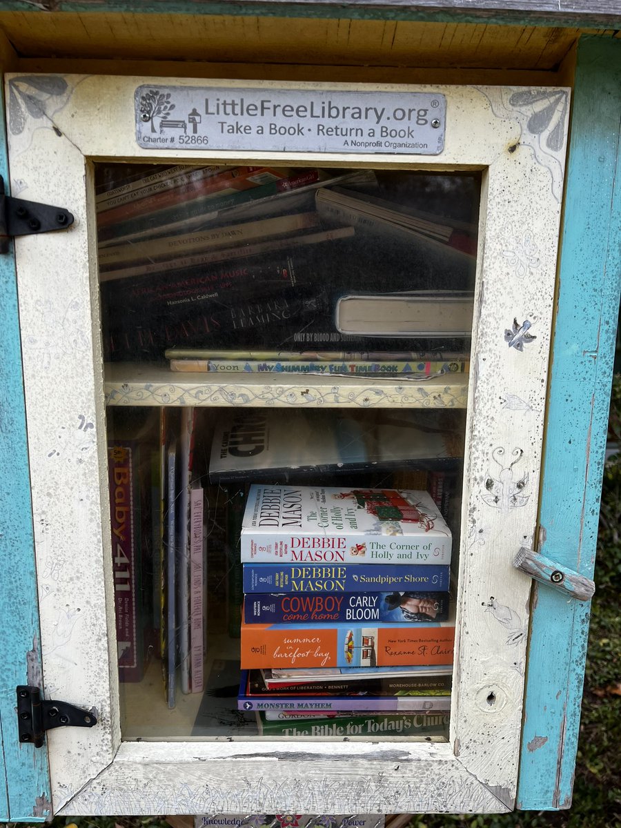 JoyfullyReviewd's tweet photo. Thank you @readforeverpub @thatsostelle @danasquare !! I dropped these copies at one of my @FreeLitLibrary’s
#readromance #BookTwitter #readforever #FreeLittleLibrary #allromanceallyearround #ellicottcity #howardcounty #readingcommunity https://t.co/jQY3od4mj3