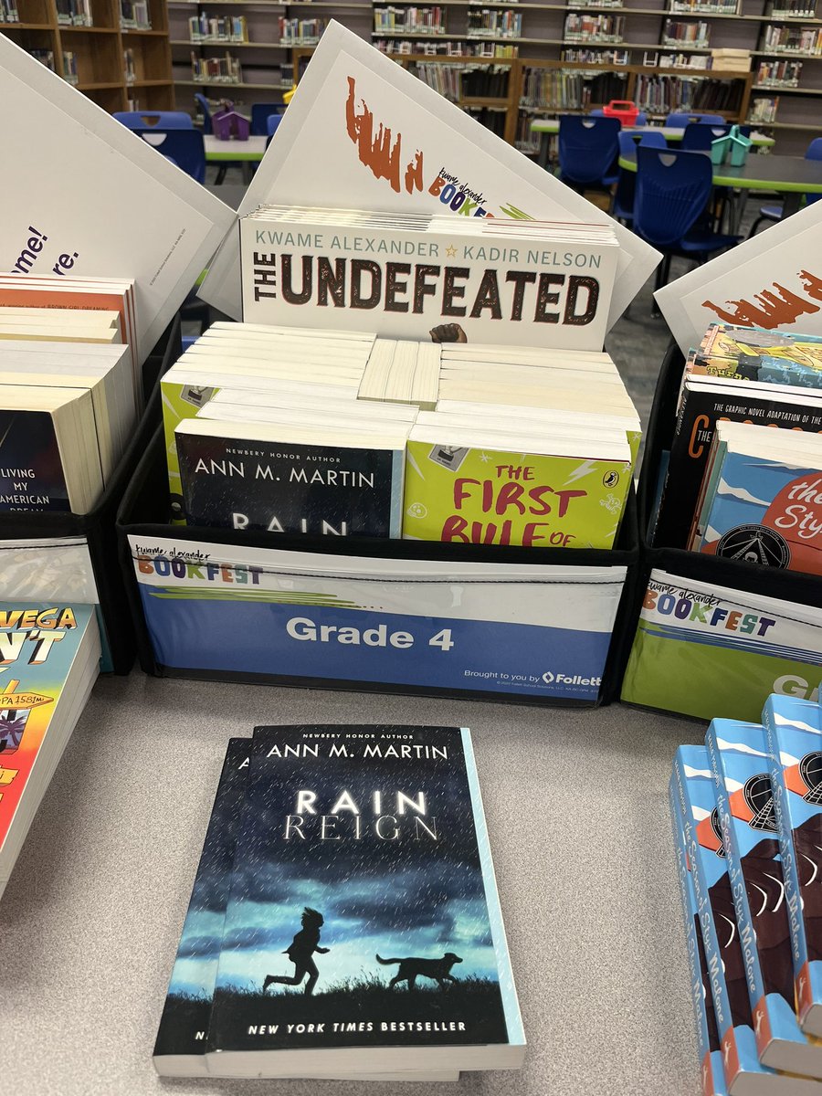 OLibrarian918's tweet photo. @kwamealexander we just received the Bookfest sets for our library book clubs! We can’t wait to let the adventures begin! ❤️📚 https://t.co/YlvszqcHHd