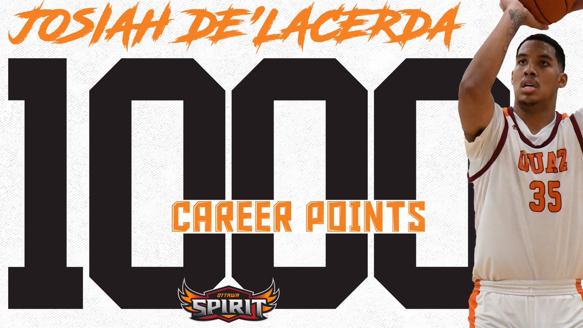 OUAZSpirit's tweet photo. Congratulations to Josiah De’laCerda on becoming the second player in @OUAZMBB history to score 1,000 career points. #WeAreOUAZ #OUAZhoops #1Kclub https://t.co/pEDs6a2wA4