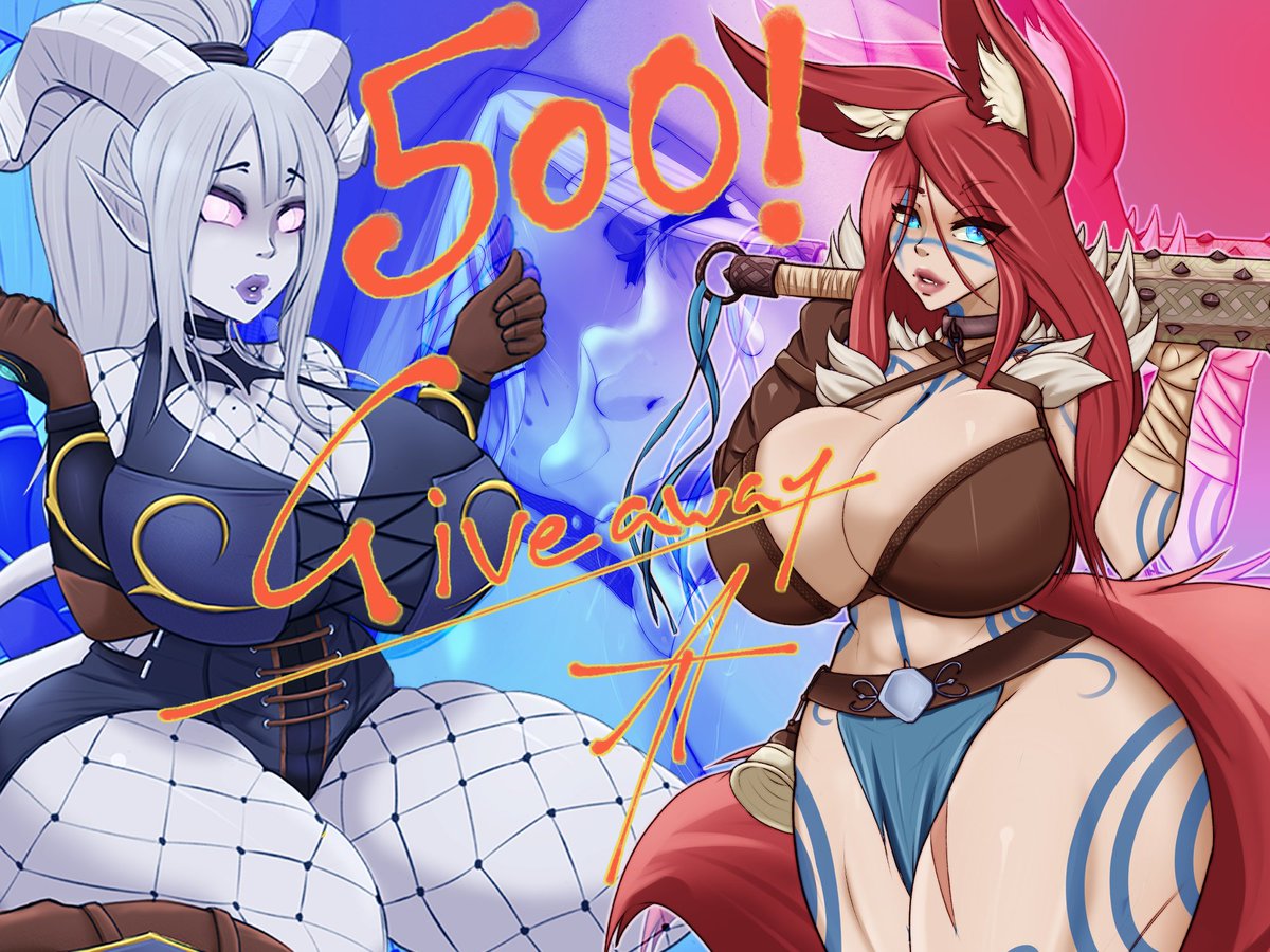 ArcaneThiccster's tweet photo. Alright folks here it is! A raffle for 500 followers! 
To Join:
🔰Be a Follower! (no raffle or burners)
🔰Like, RT, and comment on this post!
🔰Have your DMs open!

Random winner gets a free thigh-up SFW and NSFW!

Be gentle, still learning, no super intricate outfits! (Will try) https://t.co/EIutB23Jwl
