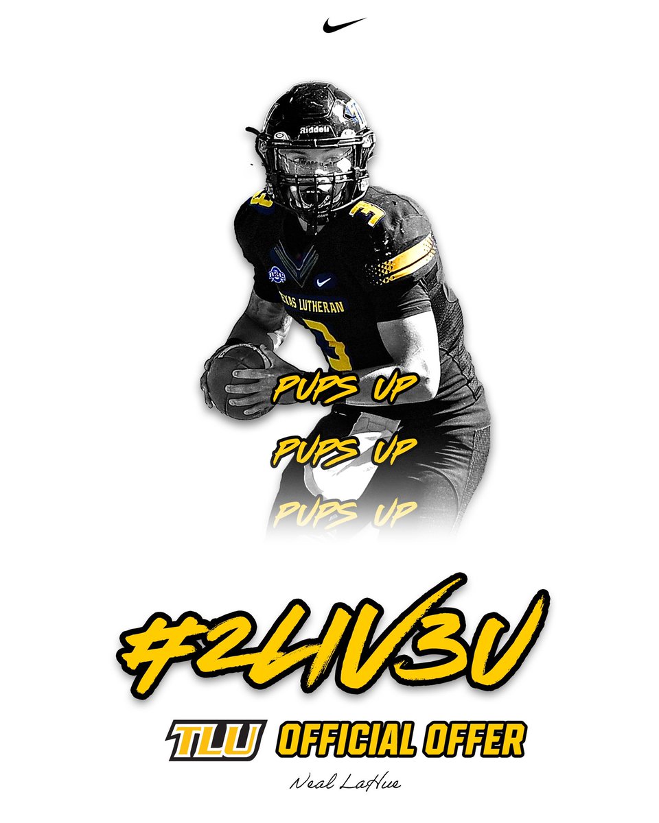 justin7nn's tweet photo. After a great conversation with @Coach_Tingle I’m blessed to have received my first offer from Texas Lutheran University! @TLU_Football @Vela_Football https://t.co/kTxdFV7H4d