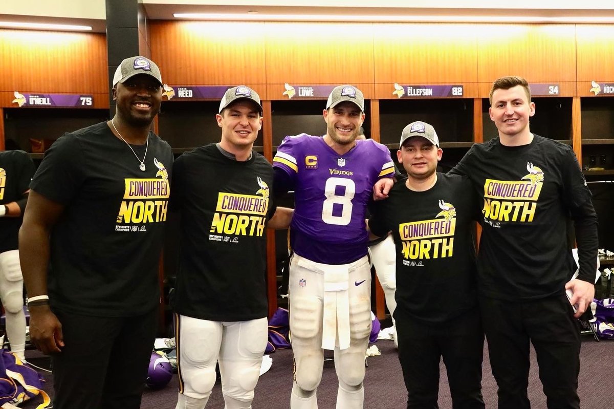 A special QB room. #kingsofthenorth